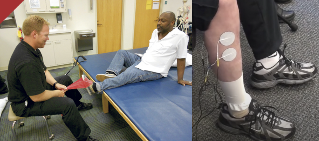 Biofeedback for drop foot